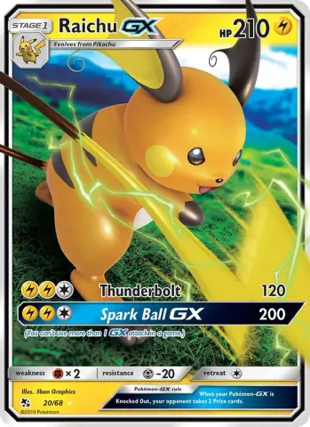 Raichu GX · 20