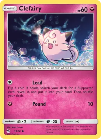 Clefairy · 38