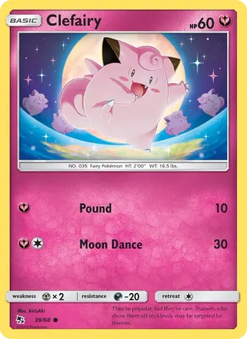 Clefairy · 39