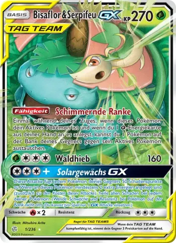Bisaflor & Serpifeu GX · 1