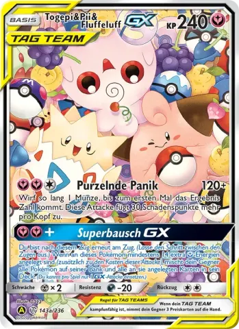 Togepi & Pii & Fluffeluff GX · 143