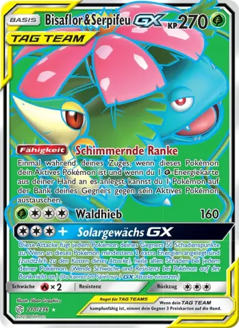 Bisaflor & Serpifeu GX · 210