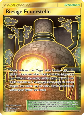 Riesige Feuerstelle · 263