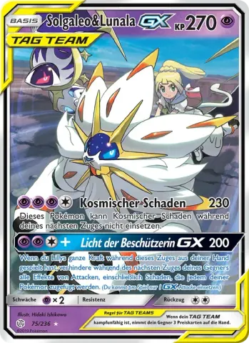 Solgaleo & Lunala GX · 75