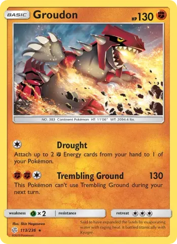 Groudon · 113