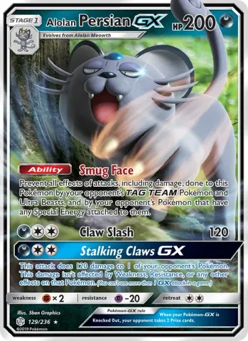 Alolan Persian GX · 129