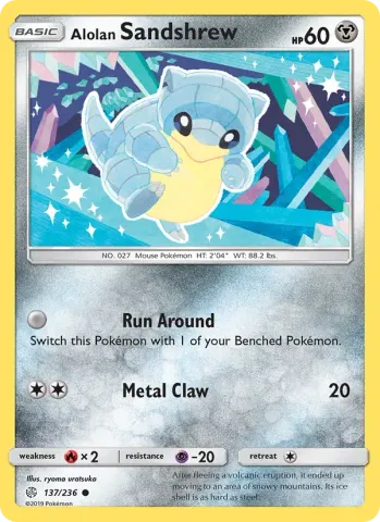 Alolan Sandshrew · 137