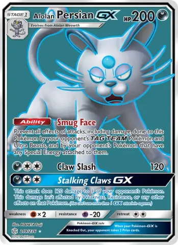 Alolan Persian GX · 219