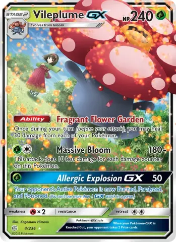 Vileplume GX · 4