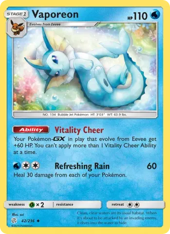 Vaporeon · 42