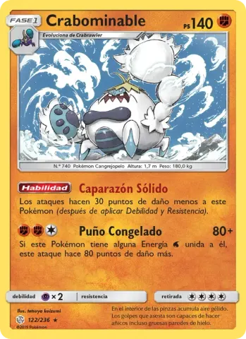 Crabominable · 122