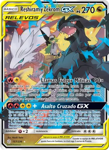Reshiram y Zekrom GX · 157