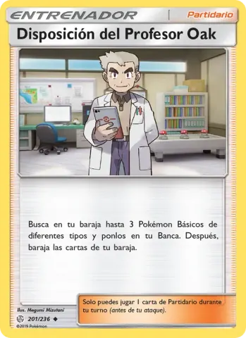 Disposición del Profesor Oak · 201