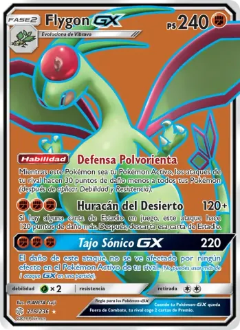 Flygon GX · 218