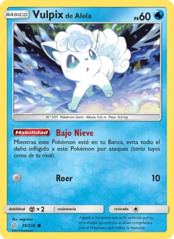 Vulpix de Alola · 39