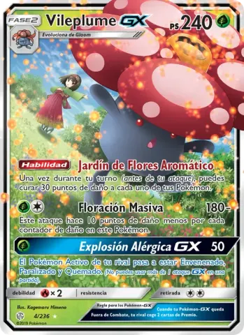 Vileplume GX · 4