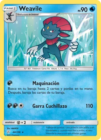Weavile · 44