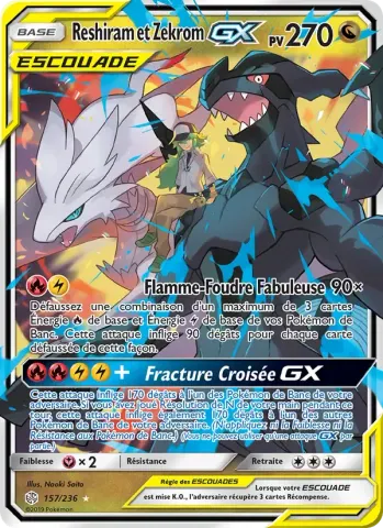 Reshiram et Zekrom GX · 157