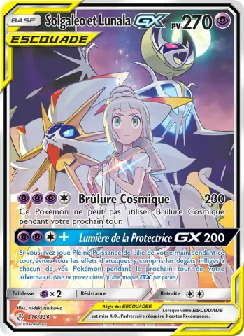 Solgaleo et Lunala GX · 216