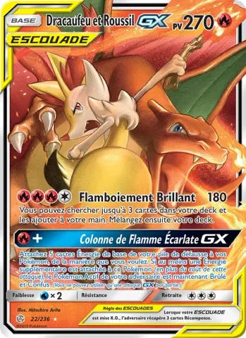 Dracaufeu et Roussil GX · 22