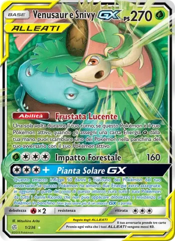 Venusaur e Snivy GX · 1