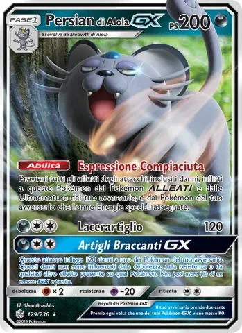 Persian di Alola GX · 129