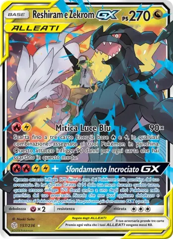 Reshiram e Zekrom GX · 157