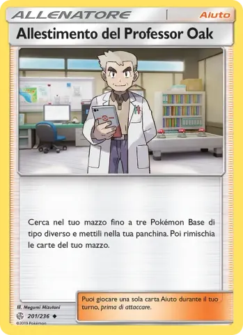 Allestimento del Professor Oak · 201