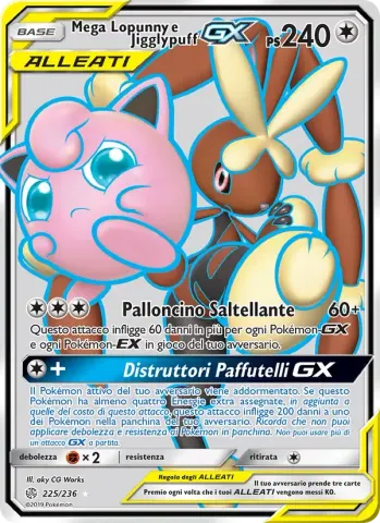 Mega Lopunny e Jigglypuff GX · 225