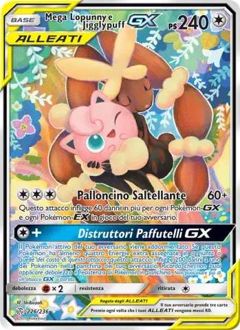 Mega Lopunny e Jigglypuff GX · 226