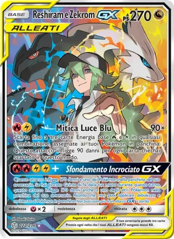 Reshiram e Zekrom GX · 222