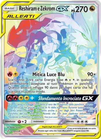 Reshiram e Zekrom GX · 259