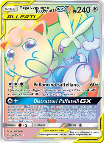 Mega Lopunny e Jigglypuff GX · 261