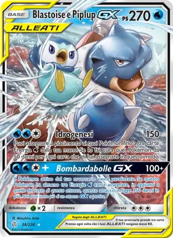Blastoise e Piplup GX · 38