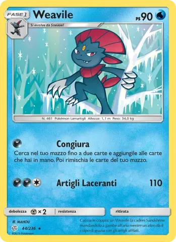 Weavile · 44