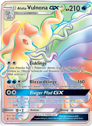 Alola Vulnona GX · 150