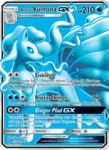 Alola Vulnona GX · 132