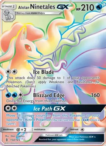 Alolan Ninetales GX · 150