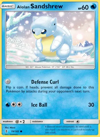 Alolan Sandshrew · 19