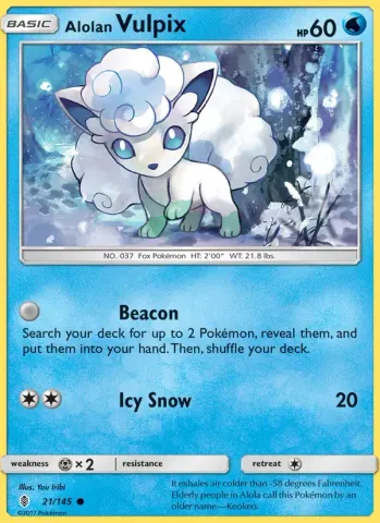 Alolan Vulpix · 21