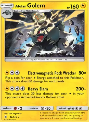 Alolan Golem · 42