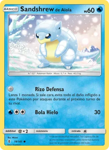Sandshrew de Alola · 19