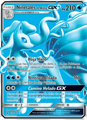 Ninetales de Alola GX · 132