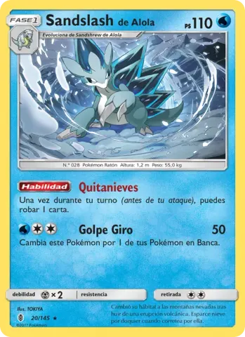 Sandslash de Alola · 20