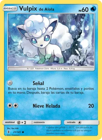 Vulpix de Alola · 21