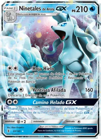 Ninetales de Alola GX · 22