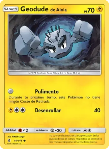 Geodude de Alola · 40