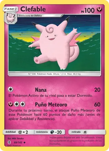 Clefable · 89