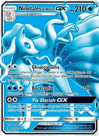 Ninetales di Alola GX · 132