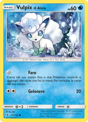 Vulpix di Alola · 21